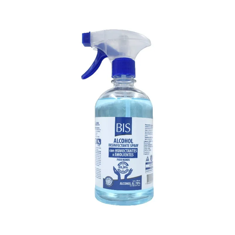 Alcohol desinfectante BIS en spray · 500 ml